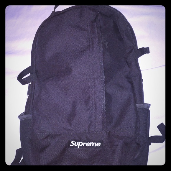 Black Supreme Backpack